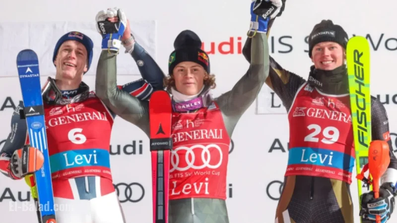 Braathen Triumphs in Levi Men’s Slalom; Hallberg Impresses for Finland