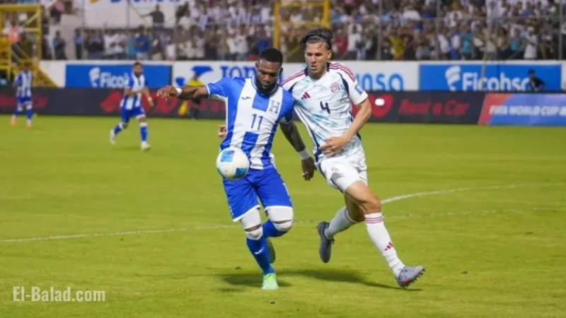 Costa Rica, Honduras Clash in Key World Cup Qualifier