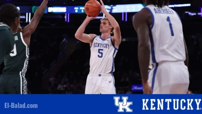 Kentucky Defeated by Michigan State in No. 12 vs. No. 17 Clash