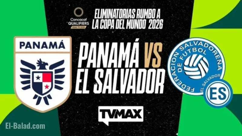 Live: Panama vs El Salvador in 2026 World Cup Qualifiers on TVMAX and TVN