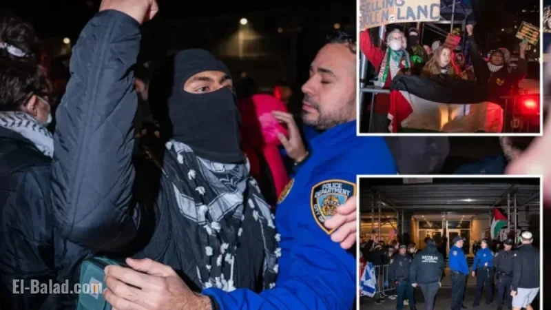 Antisemitic Mob Targets NYC Synagogue, Calls for ‘Resistance’ Against Settlers