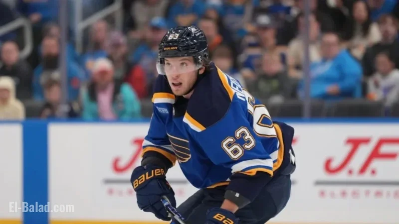 Blues Reintegrate Forward Jake Neighbours After 12-Game Absence