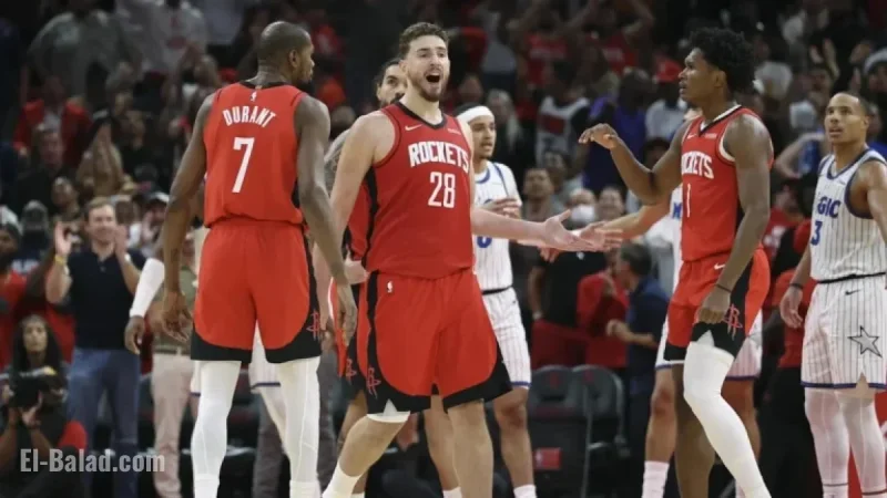 Rockets Rally Strongly Behind Alperen Sengun