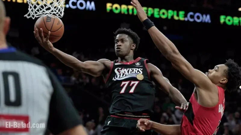 VJ Edgecombe Embraces NBA Challenge with Patience After Surprise Career Start