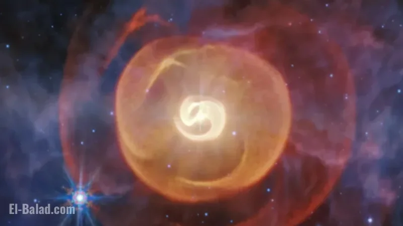 Webb Reveals Four Spiraling Dust Shells Around Apep, Limits Long Orbit