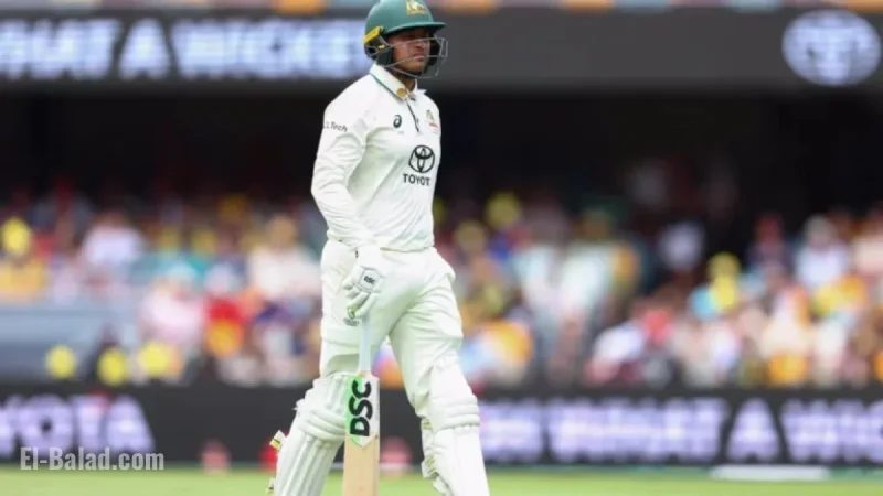 “Cricket Australia Explains Khawaja’s Absence Due to Toilet Breaks”