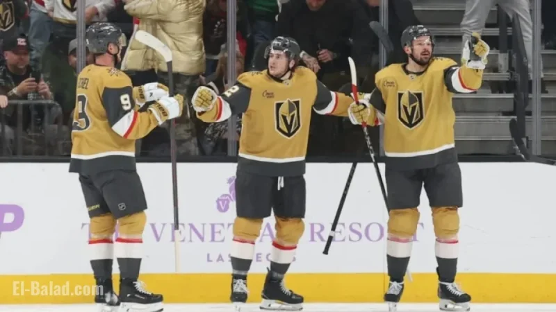 Golden Knights Halt Rangers’ Six-Game Road Winning Streak
