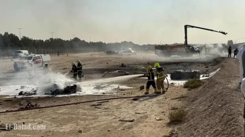 Indian Fighter Jet Crashes at Dubai Air Show, Pilot Killed