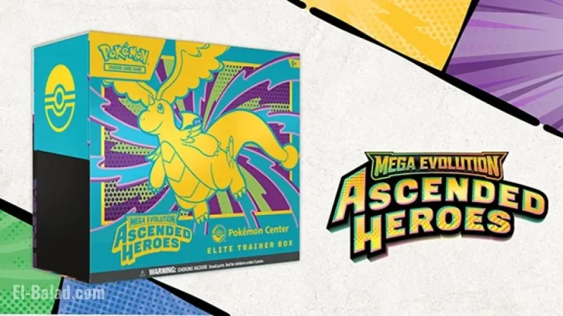 Pokémon TCG: Mega Evolution Elite Trainer Box Launches at Pokémon Center