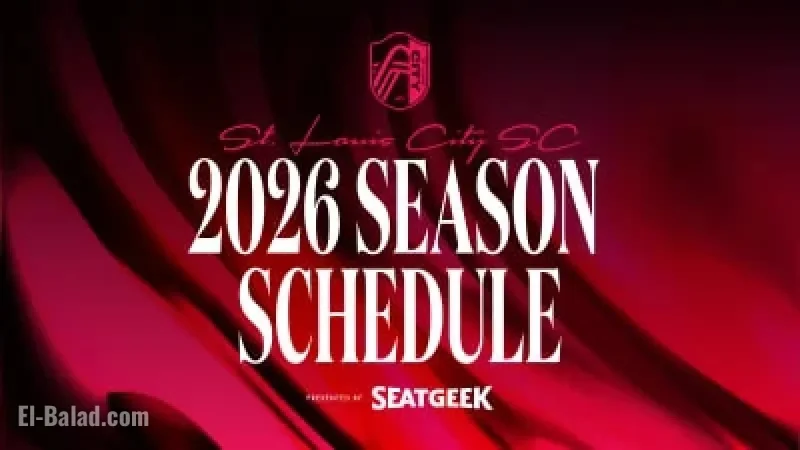 St. Louis CITY SC Releases 2026 Season Schedule