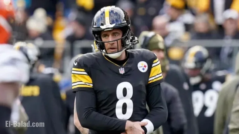 Aaron Rodgers Sidelined; Mason Rudolph to Lead Pittsburgh Steelers Against Bears