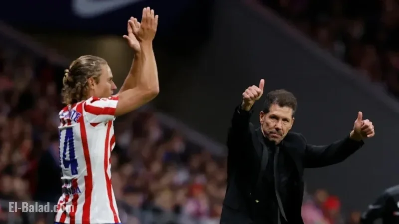 Atlético de Madrid’s Probable Starting Lineup Against Getafe