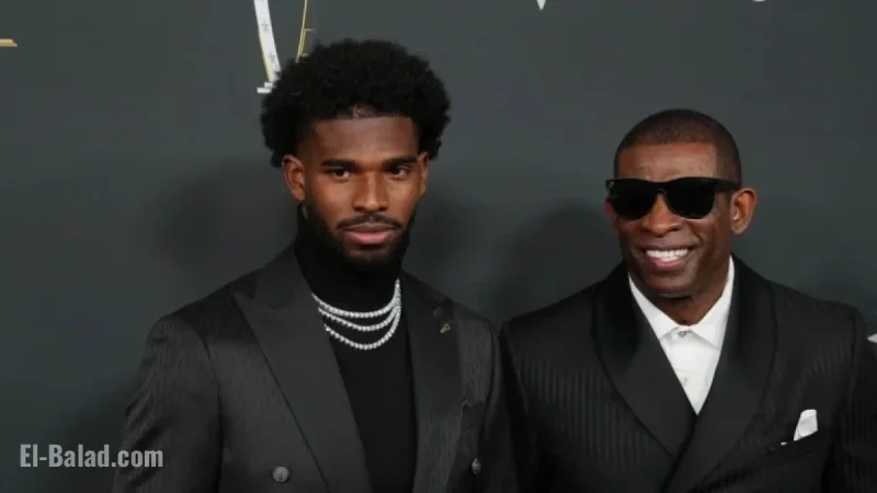Deion Sanders Joins Shedeur Sanders’ Browns Debut in Las Vegas