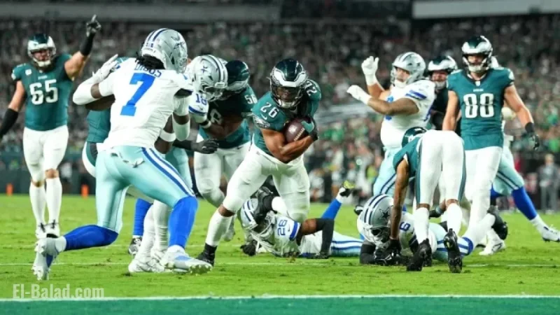 Eagles vs. Cowboys Week 12: First Quarter Score Highlights