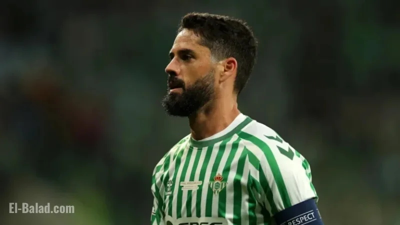 Isco Returns to Betis Squad