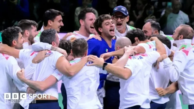 Italy Secures Historic Third Straight Davis Cup Finals Victory Over Spain