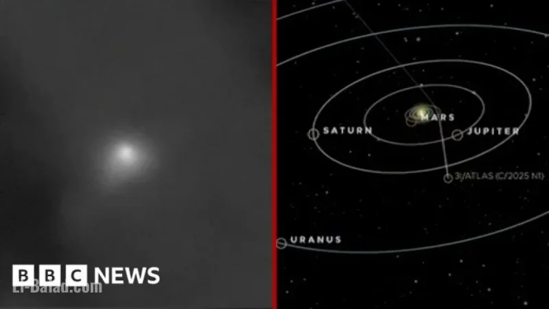 NASA Reveals Stunning New Images of Interstellar Comet 3I/ATLAS