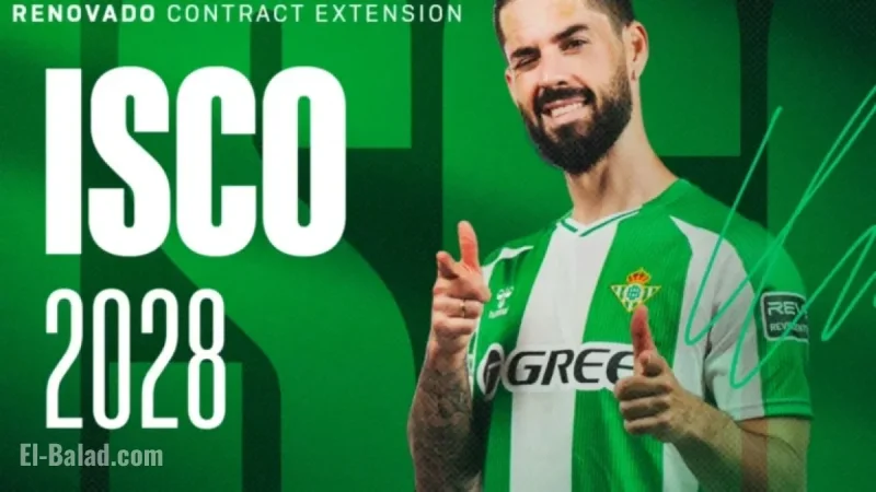 Real Betis Extends Isco’s Contract Through 2028