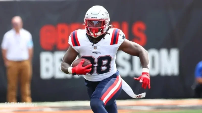 Rhamondre Stevenson Injury Status: Patriots RB Update for Week 12