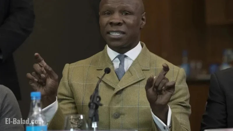 Chris Eubank Sr. Arrives at talkSPORT Studio for The Beltline Show