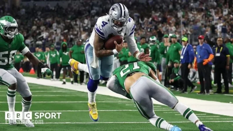 Eagles Dominate Dallas as Sanders Faces Challenging Week 12 Debut