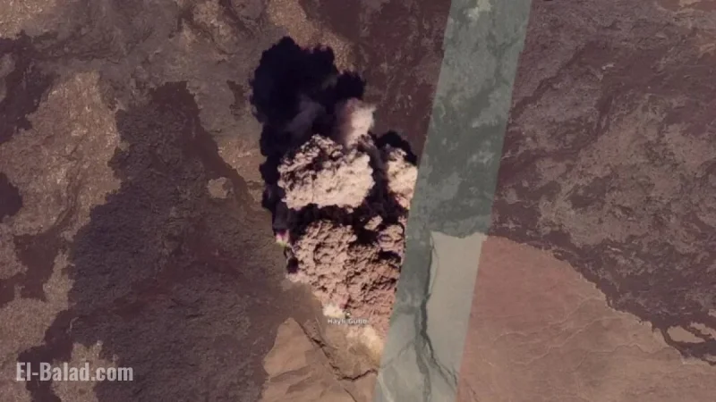 Hayli Gubbi Volcano Erupts Explosively in Historic First for Ethiopia