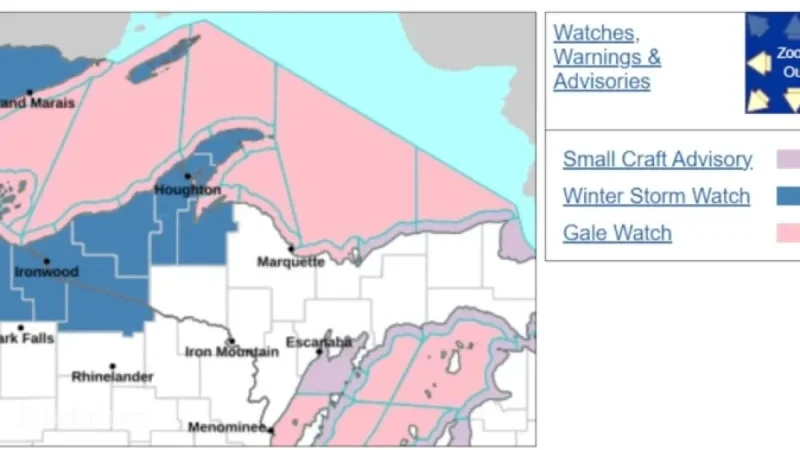 Michigan Braces for Thanksgiving Winter Storm: Watch Issued