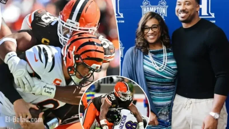 Myles Garrett Pursues NFL Sack Record, Inspired by Childhood Game with Mom
