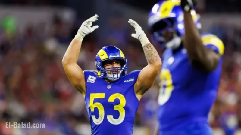 Rams Extend LB Landman’s Contract for Three Years