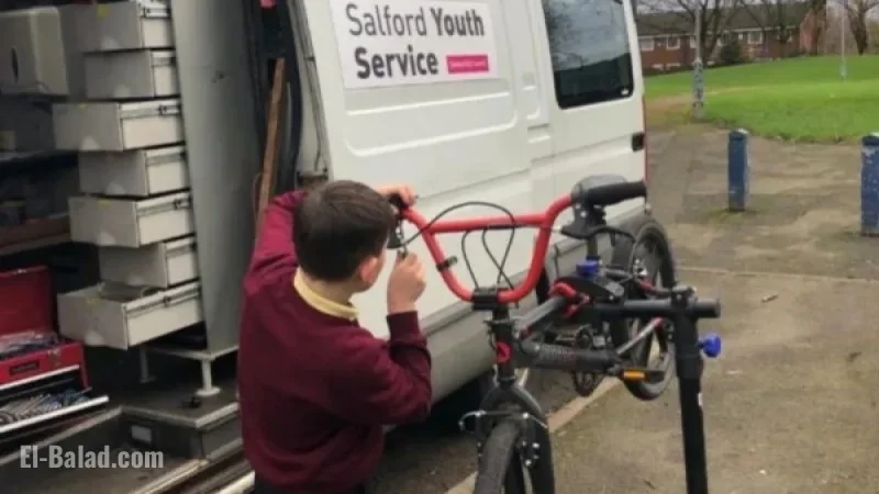 Salford Youth Service and Police Unite to Safeguard Bikes Citywide