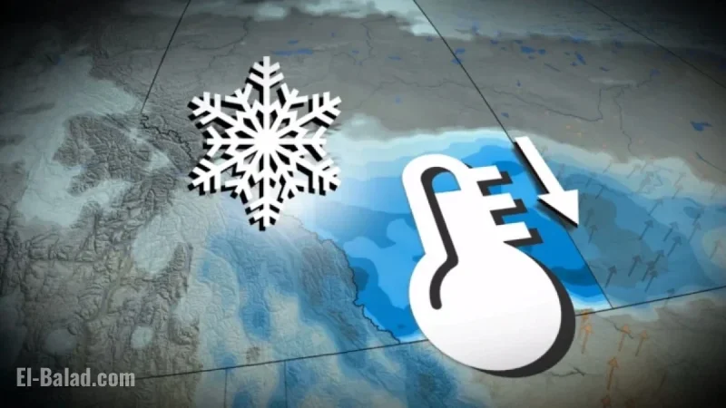 Significant Snowfall Predicted for Alberta and Saskatchewan on Monday