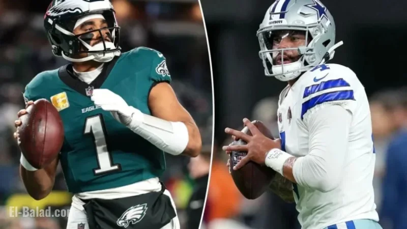 Watch Eagles vs. Cowboys Live: Free Streaming, Kickoff Time Details