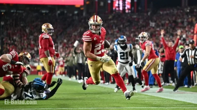 49ers Defeat Panthers: McCaffrey Shines Despite Purdy’s Interceptions