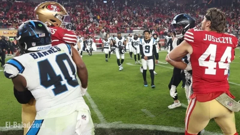 49ers’ Jennings Confronts Panthers’ Moehrig Over ‘Cheap Shot’ Incident