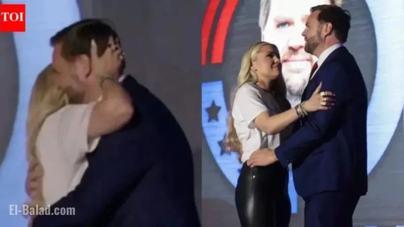 Erika Kirk Refutes Rumors After Viral Hug with JD Vance
