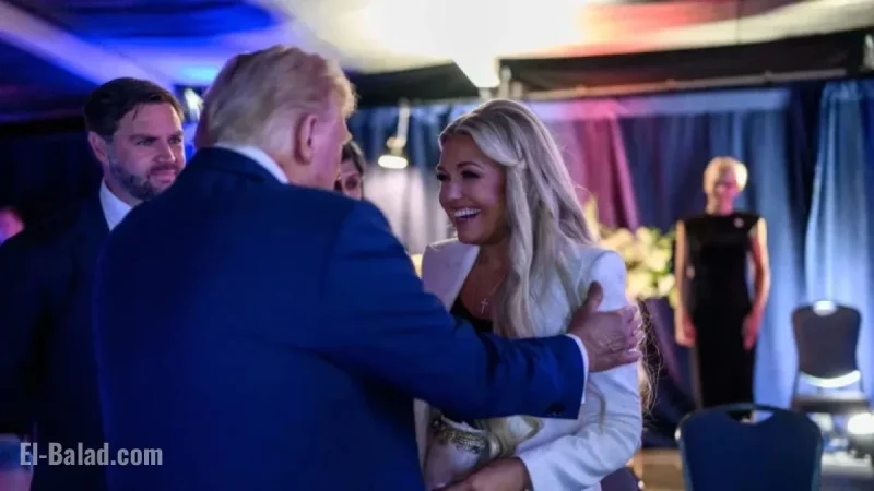 Erika Kirk Under Scrutiny for Alleged Trump, JD Vance Connections after Viral Moments