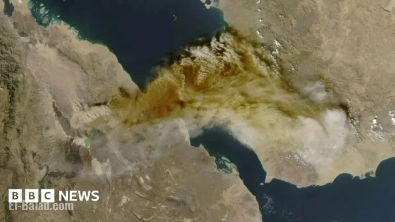 Ethiopian Volcano Eruption Disrupts Delhi Flights with Ash Fallout