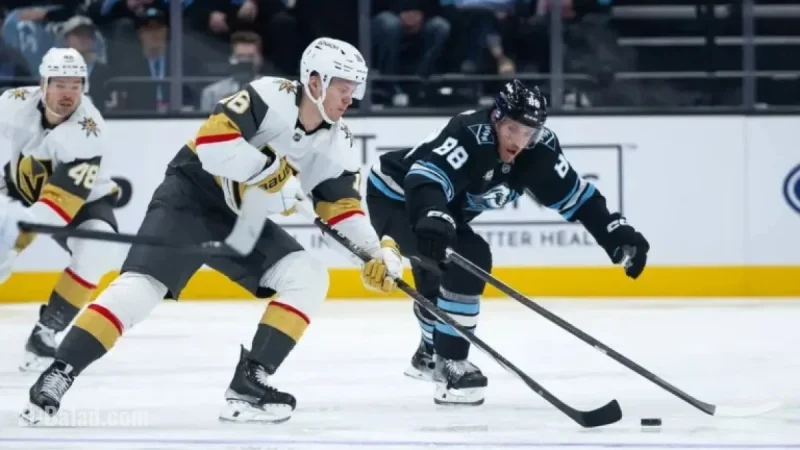 Golden Knights’ Winning Streak Halted by Mammoth in Away Defeat