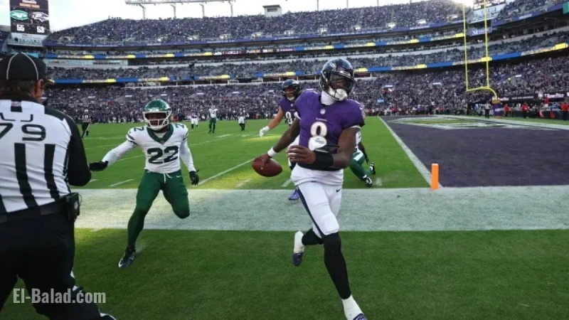 Lamar Jackson’s Sack Rate Surges as Rushing Yards Decline