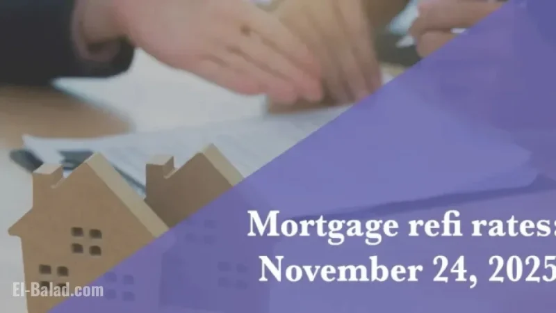 November 24, 2025: Update on Current Refinance Mortgage Rates
