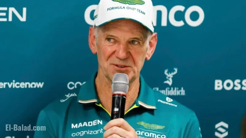 Aston Martin Appoints Adrian Newey as F1 Team Principal for 2026 Season