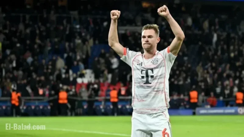 Bayern’s Joshua Kimmich Confirms Participation Against Arsenal