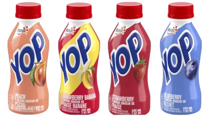 Canada Recalls Yoplait Yop Yogurts Over Plastic Contamination Concerns