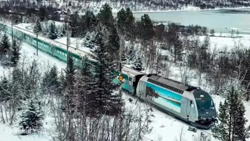 Channel 4 Commissions “Nordic Train at Christmas” Holiday Special