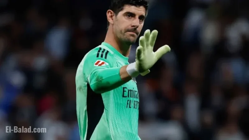 Courtois Misses Athens Trip Due to Gastroenteritis