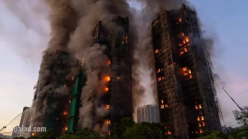 Hong Kong Fire Claims at Least 13 Lives in Multiple Buildings