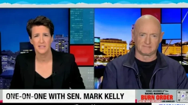 Mark Kelly Criticizes ‘Pentagon Pete’ Hegseth’s Court-Martial Threat as ‘Comical’