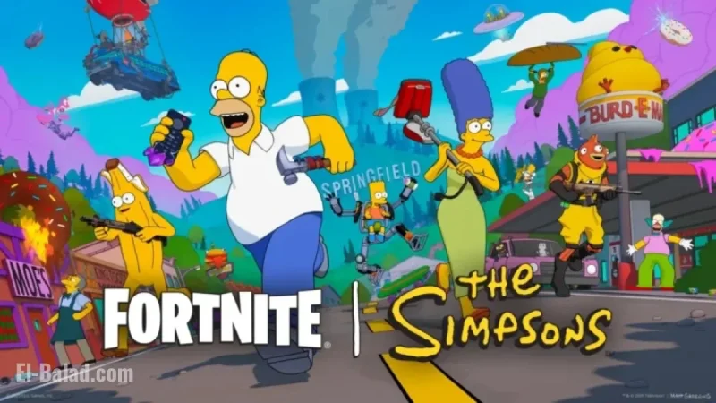 “The Simpsons Triumphs in Fortnite Crossover (Exclusive)”
