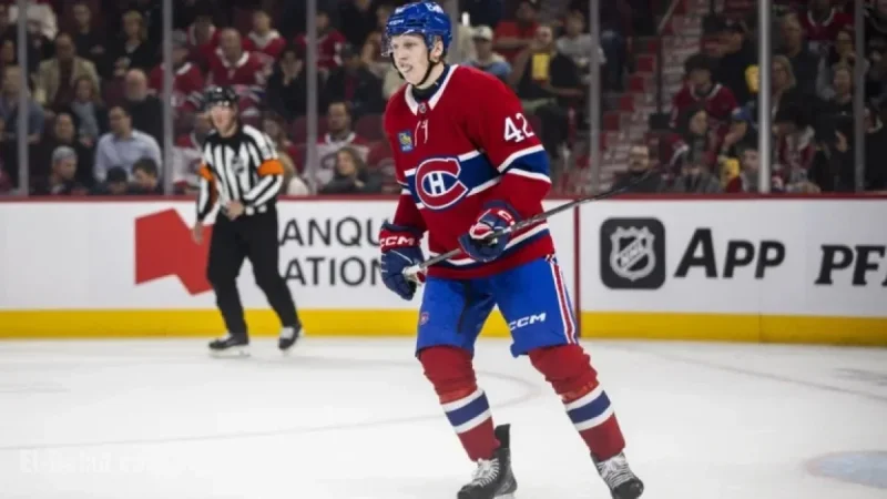 Adam Engström Debuts in Canadiens Match; Arber Xhekaj Sidelined