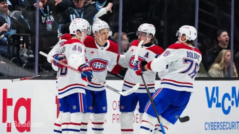 Canadiens Rebound Just in Time Against Utah Mammoth Collapse